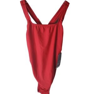 Speedo Pro LT Red One Piece Swimsuit, NWT, 12/38